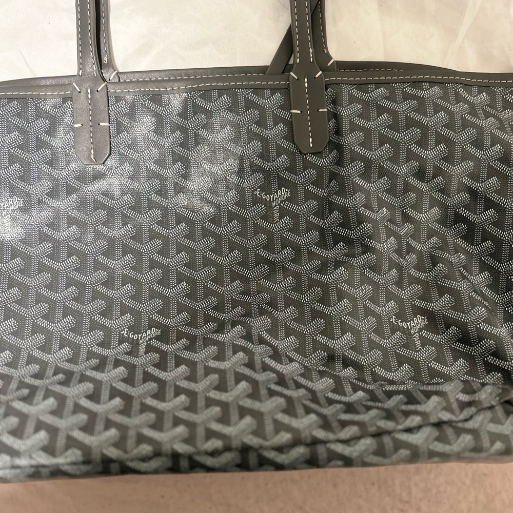 Goyard Charcoal Monogram Tote - Picture 2 of 4